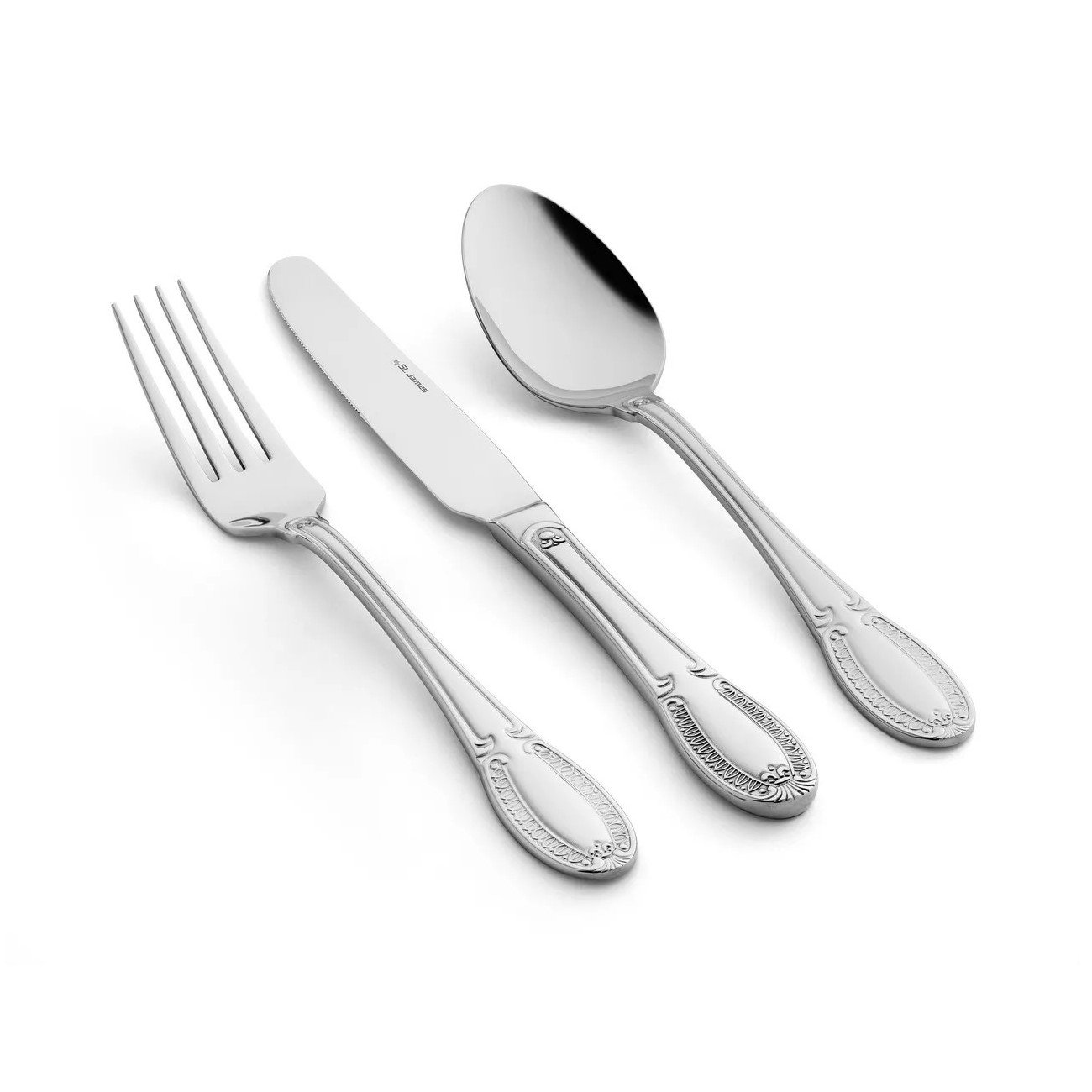 Faqueiro 101 pcs em Prata Venetian - St James - 1