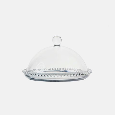 Queijeira Cristal de Palais Blue Gardenia