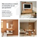 Ver mais imagens de Mesa de Jantar 4 Lugares Retangular 1,60m 100%mdf Cor:off White com Freijó