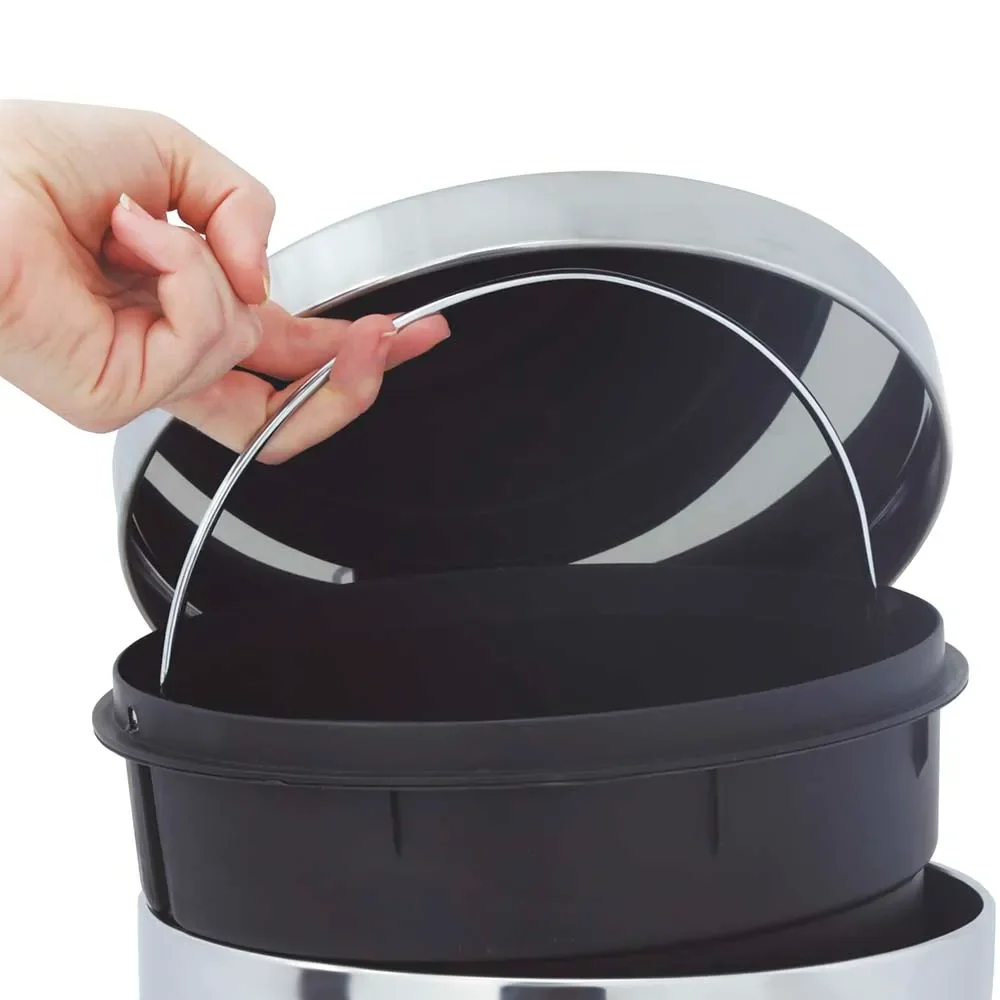 Ver imagem 3 de Lixeira 3 Litros Ágata com Pedal e Cesto Removível