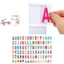 Ver imagem 1 de Cartela Extra 96 Letras Coloridas Números para Letreiro Led Light Box