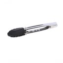 Ver imagem 1 de Jogo 2 Pegadores Salada Inox Silicone Preto 18 Cm Mimo Style
