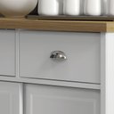 Ver imagem 6 de Balcao Aparador Buffet 2 Portas 85 Cm Ba145 Branco Dtall