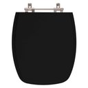 Ver imagem 1 de Tampa de Vaso em Mdf Primula Plus Preto para Bacia Fiori