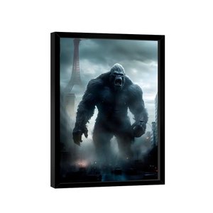 Quadro Decorativo Godzilla