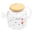 Ver imagem 1 de Chaleira Wolff Heart de Vidro Borossilicato 600ml