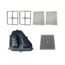 Ver imagem 1 de Kit Tampa Filtro+ Filtro +2 Grade+2 Tela Ar Cg 125 83....99