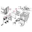 Ver imagem 2 de Kit Tampa Filtro+ Filtro +2 Grade+2 Tela Ar Cg 125 83....99