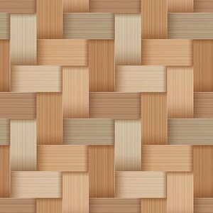 Papel de Parede Autocolante Madeira 3d Clara Trançada 3,0m