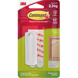 Suporte para Quadros Grande 2,3 Kg Branco Command 3m - 1
