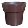 Vasos Plantas Frutífera hortaliças 60x70 Ibiza Polietileno - MARROM CAFE 003 - 1