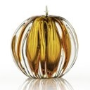 Ver imagem 1 de Lamparina Em Cristal Murano Âmbar - São Marcos 10Cm