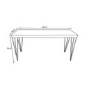 Ver imagem 4 de Aparador Gothan Pés Preto em Madeira Maciça 2,20 Marrom