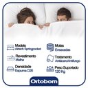 Ver imagem 3 de Colchão Queen Molas Ensacadas Superpocket Airtech Spring Ortopillow (158x198x25) - Ortobom