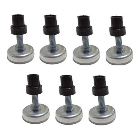 7 Pés Niveladores Base Sapata pra Cama, Mesa, Armario e Etc