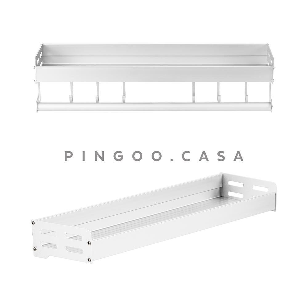 Organizador De Cozinha Suspenso Gourmet Gavião Pingoo.casa - Prata - 5