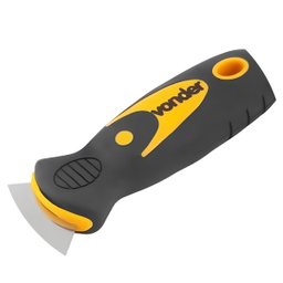 Espátula Lisa 4" 10,1 Cm Lâmina Aço Cabo Anatômico Emborrachado Vonder Massa Corrida Pedreiro - 4