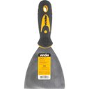 Ver imagem 2 de Espátula Lisa 4" 10,1 Cm Lâmina Aço Cabo Anatômico Emborrachado Vonder Massa Corrida Pedreiro