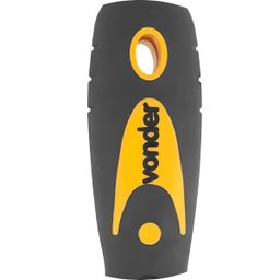 Espátula Lisa 4" 10,1 Cm Lâmina Aço Cabo Anatômico Emborrachado Vonder Massa Corrida Pedreiro - 5