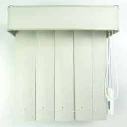 Persiana Vertical em Pvc com Bando Crisdan Largura 1,40 X 2,20 Altura Cinza - 3