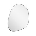 Ver imagem 3 de Espelho Orgânico Moderno Sala Quarto Banheiro Lavabo 80x60cm em Couro 3cm - Mod. Pinterest Preto