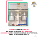 Ver imagem 4 de Lustre Pendente Moderno Dourado 5 Aneis Arcos para Pe Direito Duplo Top Original 5 Metros