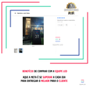 Ver imagem 3 de Lustre Pendente Moderno Dourado 5 Aneis Arcos para Pe Direito Duplo Top Original 5 Metros