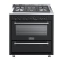 Ver imagem 1 de Fogao 5 Bocas Venax Temis Preto Gas Glp 127 V