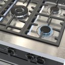 Ver imagem 2 de Fogao 5 Bocas Venax Temis Preto Gas Glp 127 V