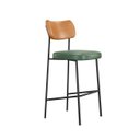 Ver imagem 2 de Kit 03 Banquetas Media Melissa Bar Cozinha Verde/whisky