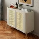Ver imagem 1 de Buffet Mdf com Palha Natural L98,5 X A81,5cm
