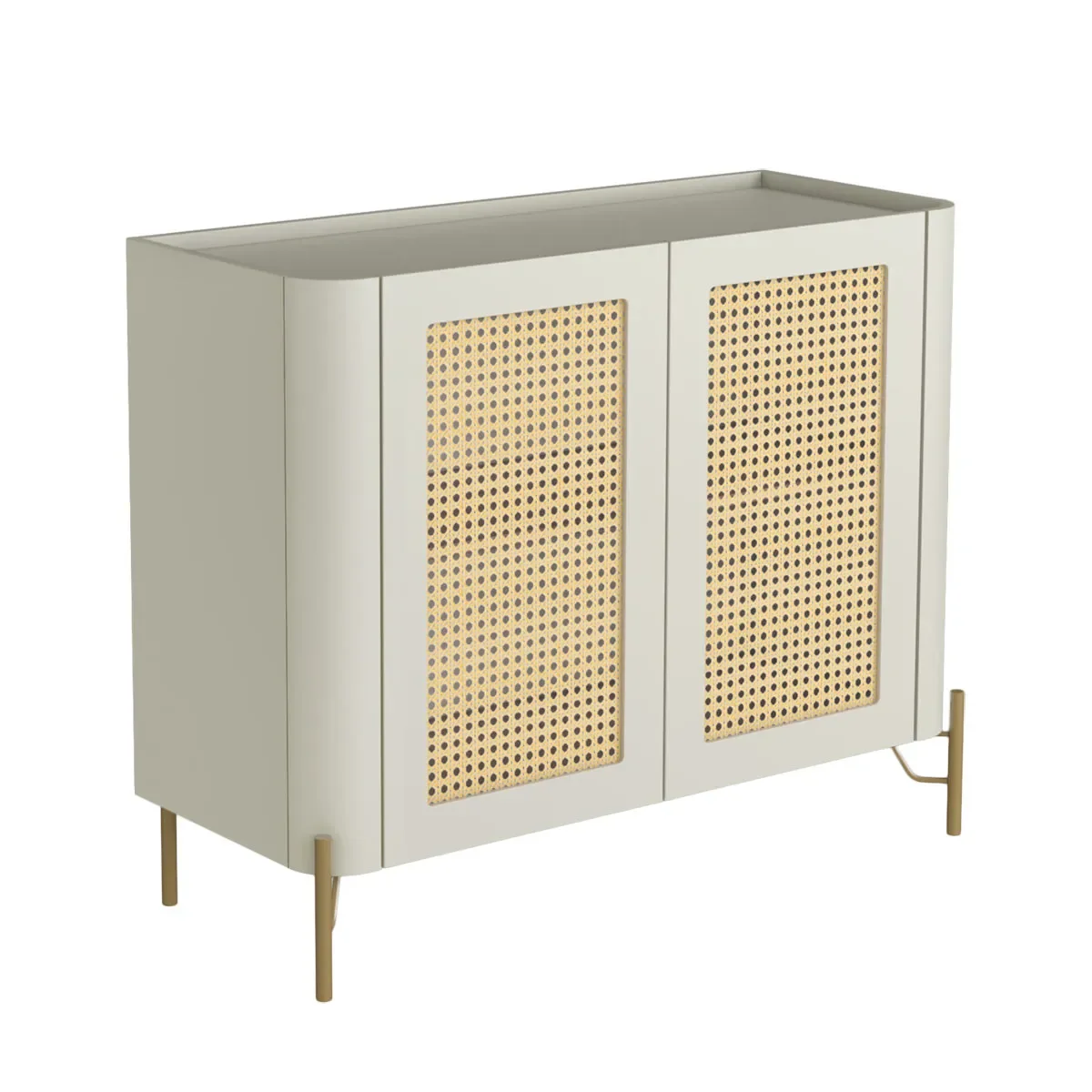 Ver imagem 2 de Buffet Mdf com Palha Natural L98,5 X A81,5cm