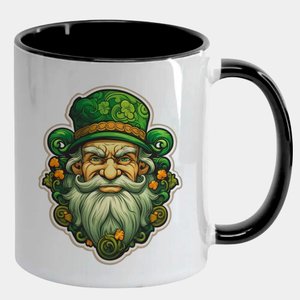 Caneca Branca com Interna Preta Y5 St Patricks Day Maewyn 43