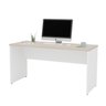 Mesa de Escritório 1.60x60 Tampo 30mm Netmobil - Dubai/branco - 4