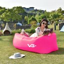 Ver imagem 4 de Sofá de Ar Hug Bag Inflável Camping Rosa VG+