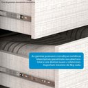 Ver imagem 6 de Cômoda Bella 2 Portas 5 Gavetas 100% Mdf Ripado Cinamomo - Acp Móveis