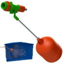 Ver imagem 1 de Torneira Boia para Caixa D'água 1/2" e 3/4" Air Lock Haste Alúminio | Valeplast