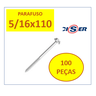 100 Pçs Parafuso P/telha Sextavado Soberba 5/16 X 110mm - 1