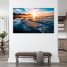 Quadro Decorativo Tela Canvas Paisagem Amazing Beautiful Sunset - 120x80 Cm - 3