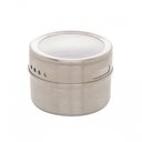 Ver imagem 3 de Conjunto Porta Tempero 6 Peças Inox Suporte Magnético - Lyor