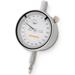 Relógio Comparador - Cap. 0-1mm - Graduação De 0,001mm - Diâmetro Do Mostrador Ø58mm - Tampa Lisa -  - 2