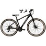 Bicicleta Aro 29 Ksw Xlt Alumínio 24v Câmbios Shimano Garfo Suspensão Pneu Faixa Bege Preto-prata - 1