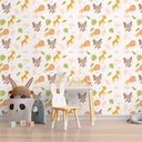 Ver imagem 1 de Papel de Parede Infantil - Safari Baby 2 Arte Destaque 2,50 Metros
