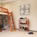 Ver imagem 2 de Nicho para Brinquedoteca ou Quarto Infantil para Organizar Brinquedos - Nature com Branco