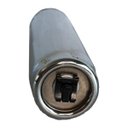 Ver imagem 7 de Kit Pistão Cromado Flange 25cm Estrela Cromada 5 Rodizios Cr