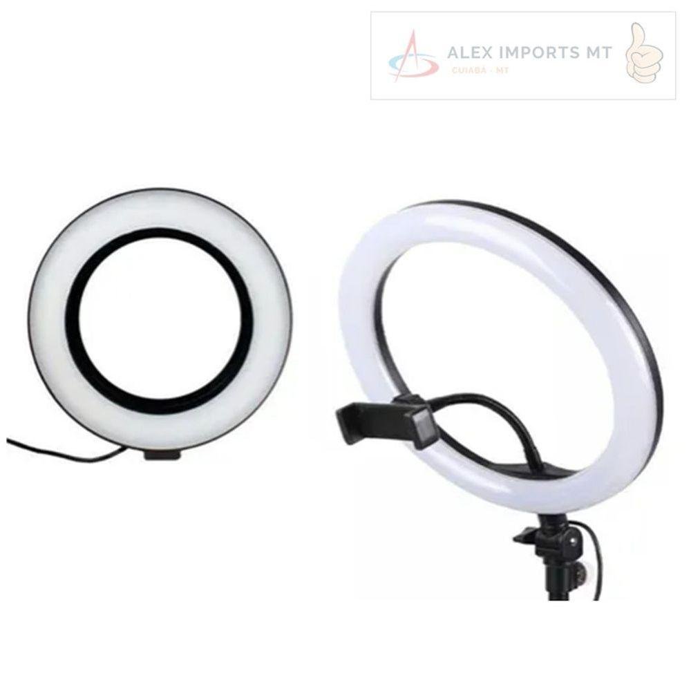 Ring Light Led 10 Polegadas 26cm Com Trípe Excelente - 3