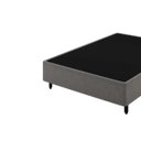 Ver imagem 2 de Base Box Casal 138x188 Suede Cinza Bio Box