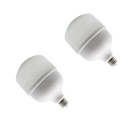 Kit 2 Lâmpada Super Led 30w Bulbo E27 6500k Bivolt - 1