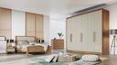 Ver imagem 1 de Guarda Roupa Casal 6 Portas 6 Gavetas - New Vértice-cumaru/fendi - Móveis Novo Horizonte
