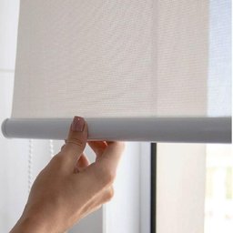 Persiana Rolo Screen 3% Branco - 1,90m X 1,90m - 4
